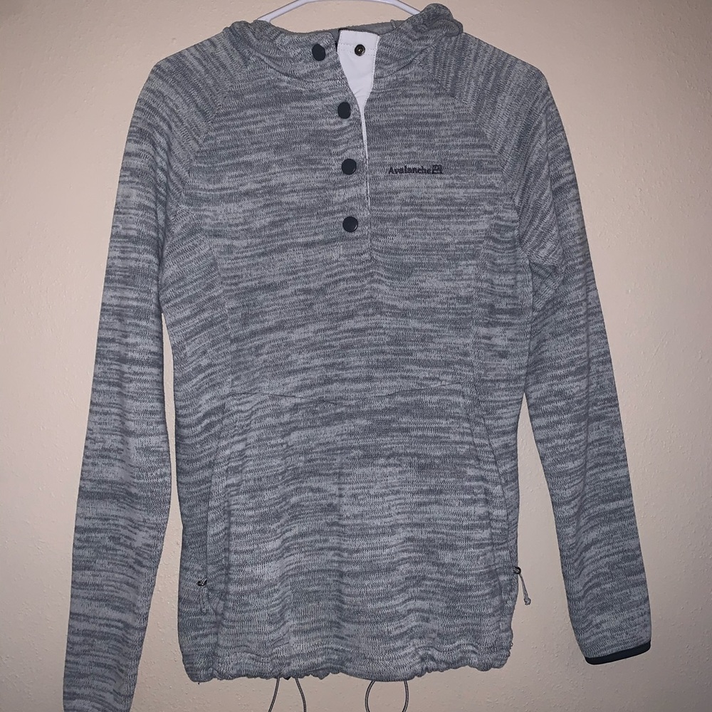 Gray Avalanche Hoodie
